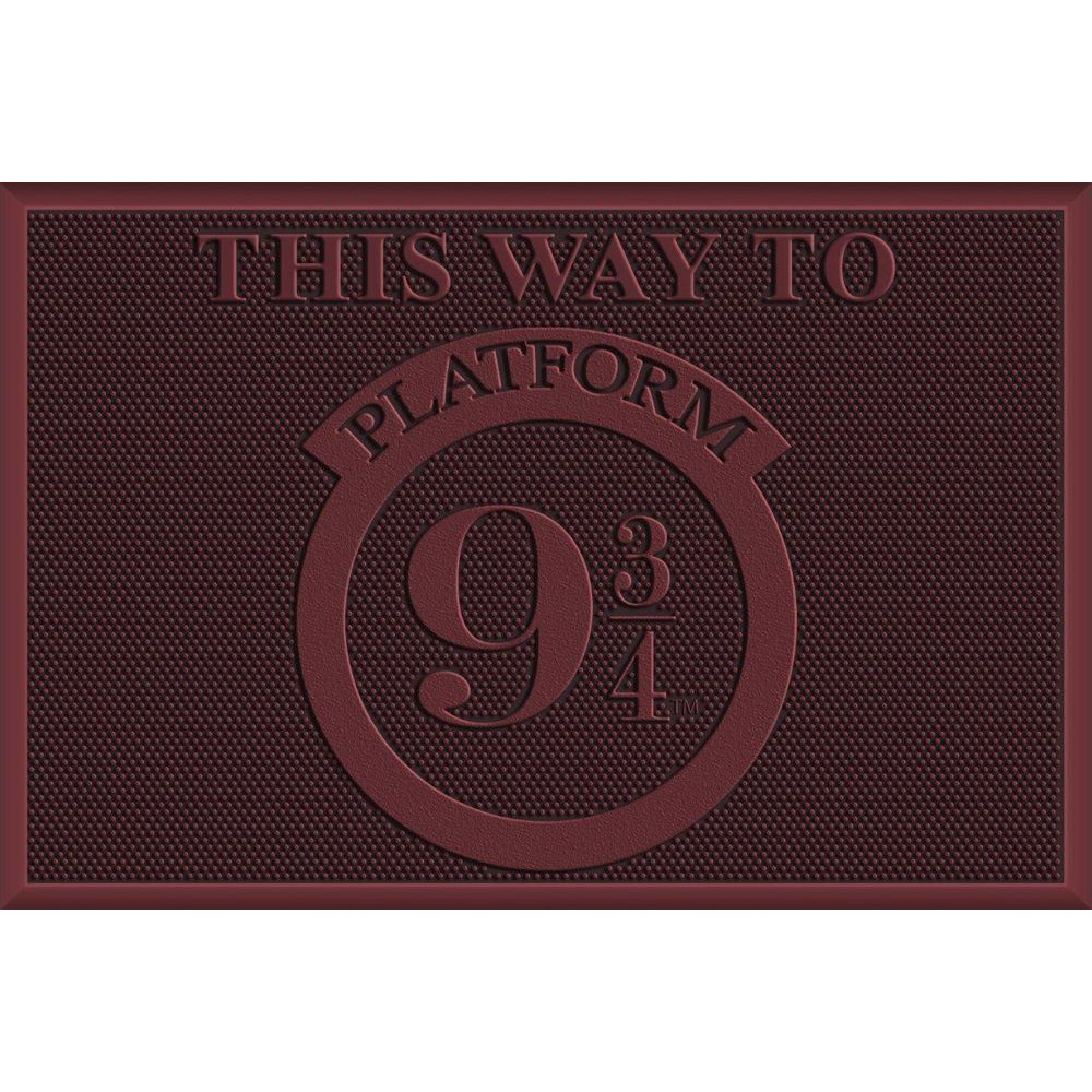 Harry Potter (9&¾) Rubber Door Mat