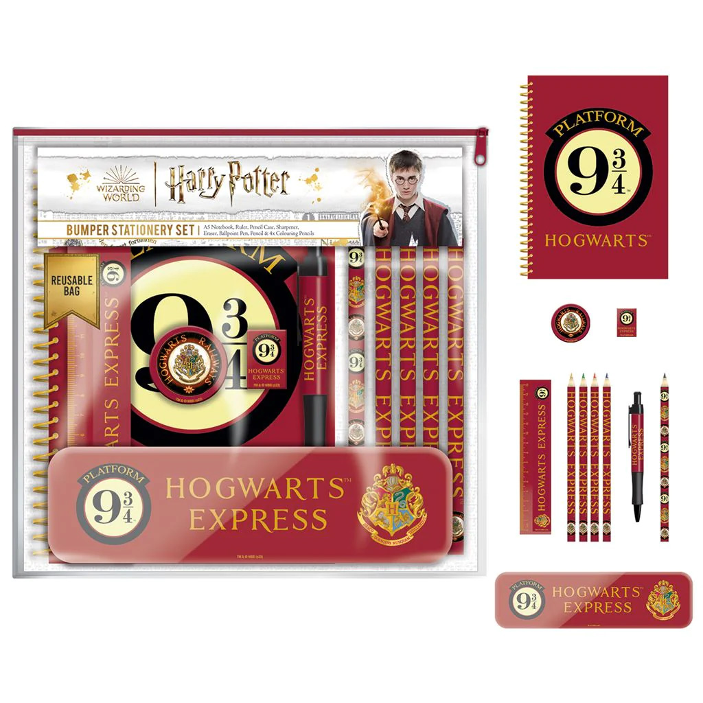 Harry Potter – 11-Piece Stationery Set Platform 9 3/4