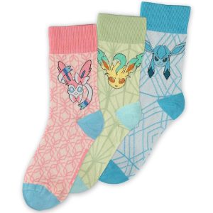 Pokémon - Eevee Evolution (LGS) Socks (3 Pack)