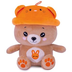 Kawaii - 25cm Bear With Orange Hat Plush