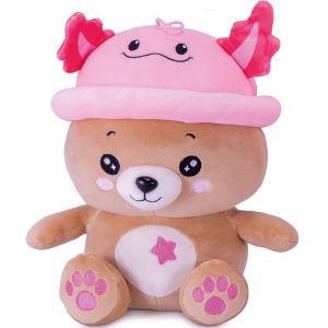 Kawaii - 25cm Bear With Pink Hat Plush