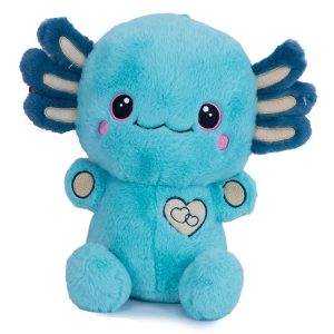 Kawaii - 35cm Blue Axolotl With Hearth