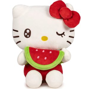 Hello Kitty - 22Cm Red With Water Melon Plush