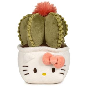 Hello Kitty - 22cm Botanical Love Pink Bow Cactus Plush