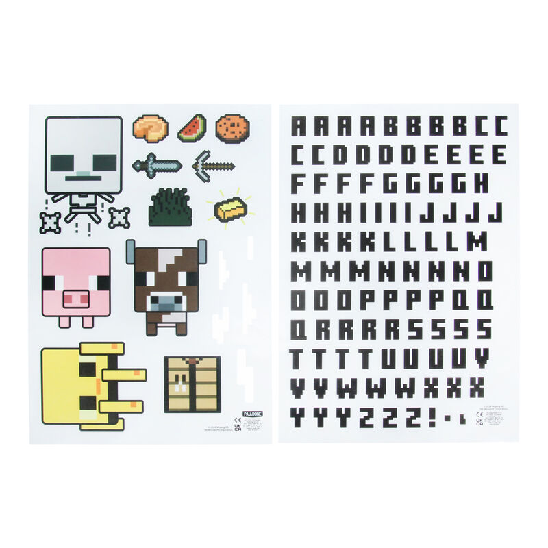 Minecraft – Personalisation Wall Decals – PCMerch