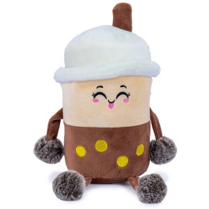 Bubble Tea - 25cm With Arms Brown  Plush