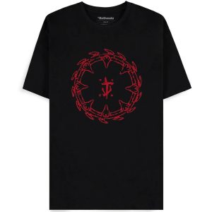 DOOM The Dark Ages Red Shield - Men's Short Sleeved T-shirt