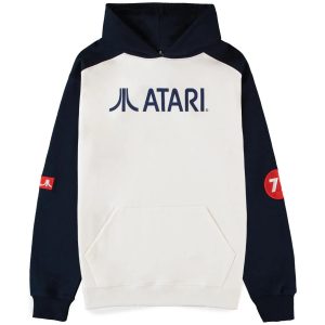 Atari - classical two tone Varsity pullover hoodie