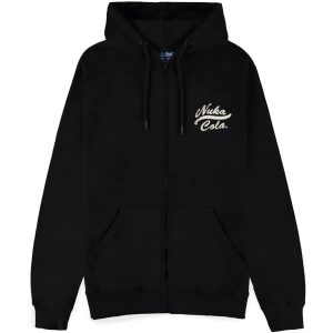 Fallout - Nuka Cola Bottle Cap Men'S Zipper Hoodie