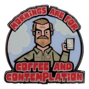Stranger Things Hopper Pin Badge