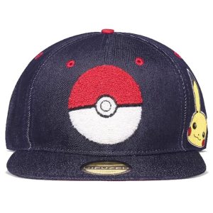 Pokémon - Denim Snapback Cap