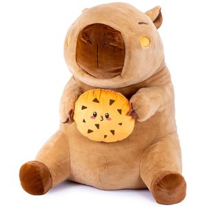 Kawaii - 55cm Capybara With Cookie Plush