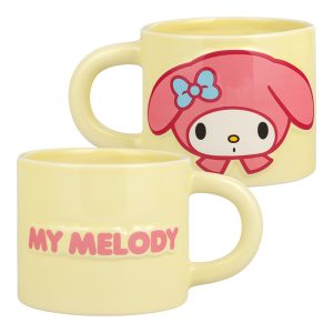 Hello Kitty My Melody Embossed Mug