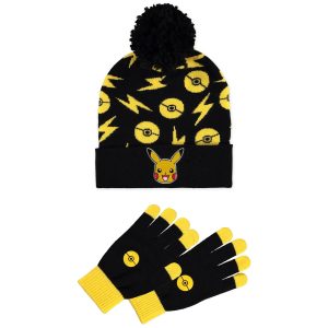 Pokémon - Pikachu - Beanie & Gloves Gift Set
