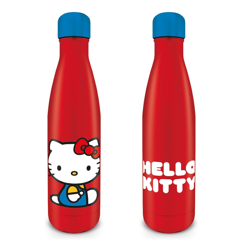 Hello Kitty (Sitting Pretty) Metal Drinks Bottle