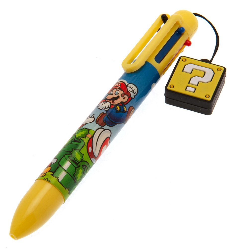 Super Mario (Colour Block) Multi Colour Pen