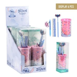 Stationery Set Pencil Holders Lilo & Stitch Display of 6