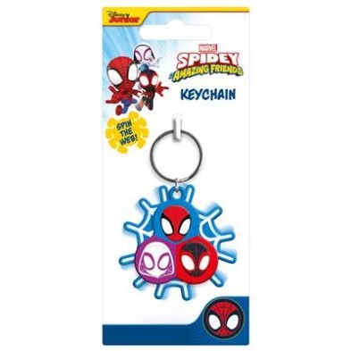 Spidey & Friends (Three) Spinner Keychain