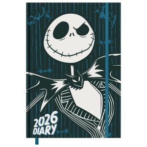 The Nightmare Before Christmas (Jack And Sally) 2026 A5 Dtp Diary