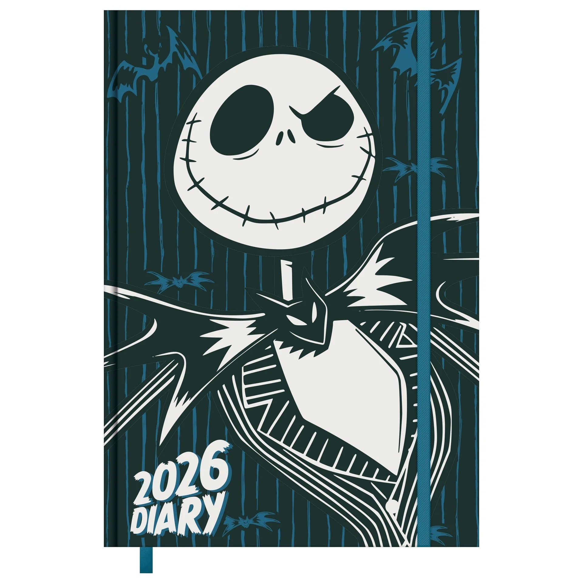 The Nightmare Before Christmas (Jack And Sally) 2026 A5 Dtp Diary