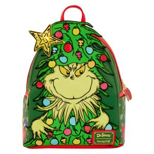Loungefly -  Dr Seuss Grinch Holiday Mini Backpack