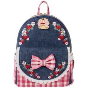 Loungefly -  Strawberry Shortcake Faux Denim Mini Backpack