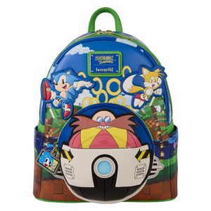 Loungefly -  Sega Sonic The Hedgehog Mini Backpack