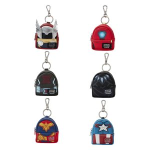 Loungefly - Marvel Avengers Cosplay Mini Backpack Mystery Box CDU of 12