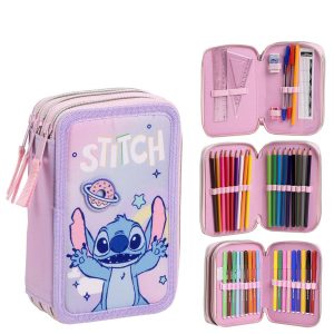 Pencil Case With Accessories Giotto Stitch