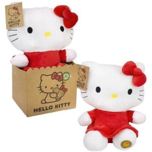 Hello Kitty - 27cm Red Dress Kitty Plush in Paper Gift Bag