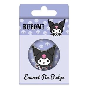 Hello Kitty Kuromi (Happy Face) Enamel Pin Badge