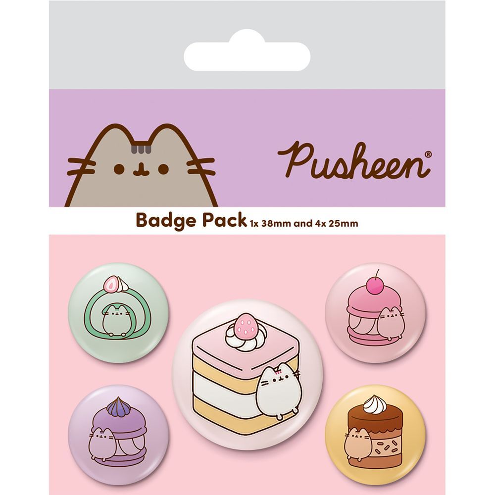 Pusheen (Sweets) Badge Pack