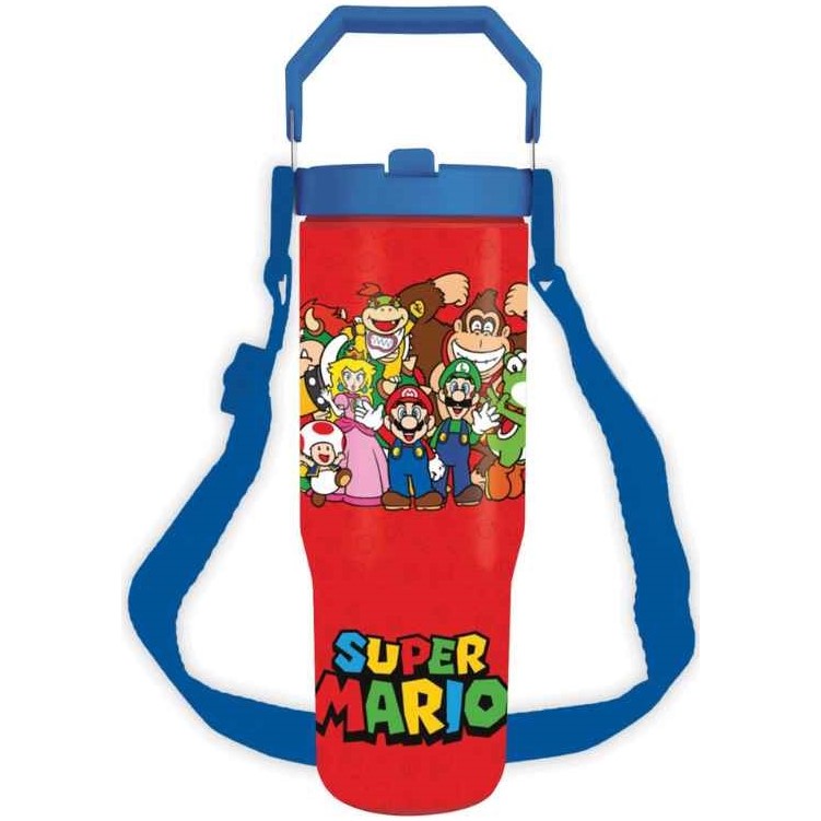 Super Mario (Group Shot) 30Oz Pitcher With Strap