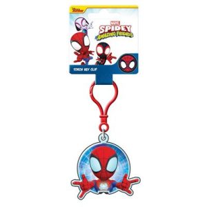 Spider-Man  (Spidey Glow Webs) Torch Key Clip
