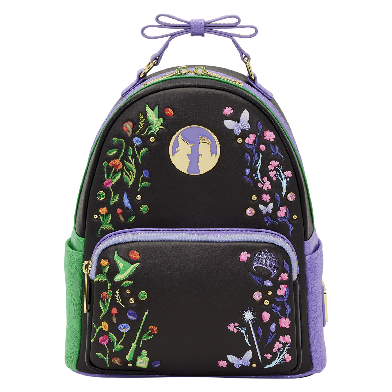 Loungefly – Universal Wicked Floral & Lace Mini Backpack