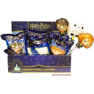 Harry Potter - Squishy Pencil Topper 3 assorti in giftbag 10x12,5cm in display (12)