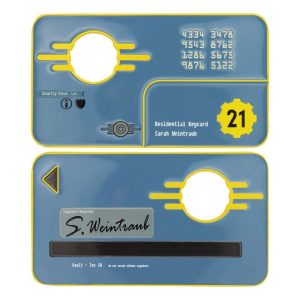 Fallout: New Vegas Vault 21 Security Keycard Replica
