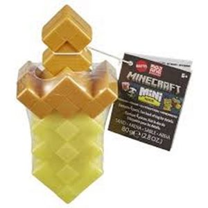 Minecraft - 14cm Mini Mode Mini Action Figure Yellow Sword