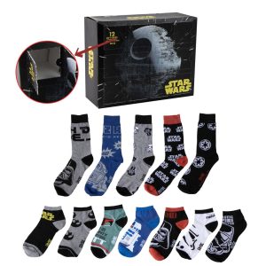 Socks Pack 12 Pieces Star Wars Size 38/45