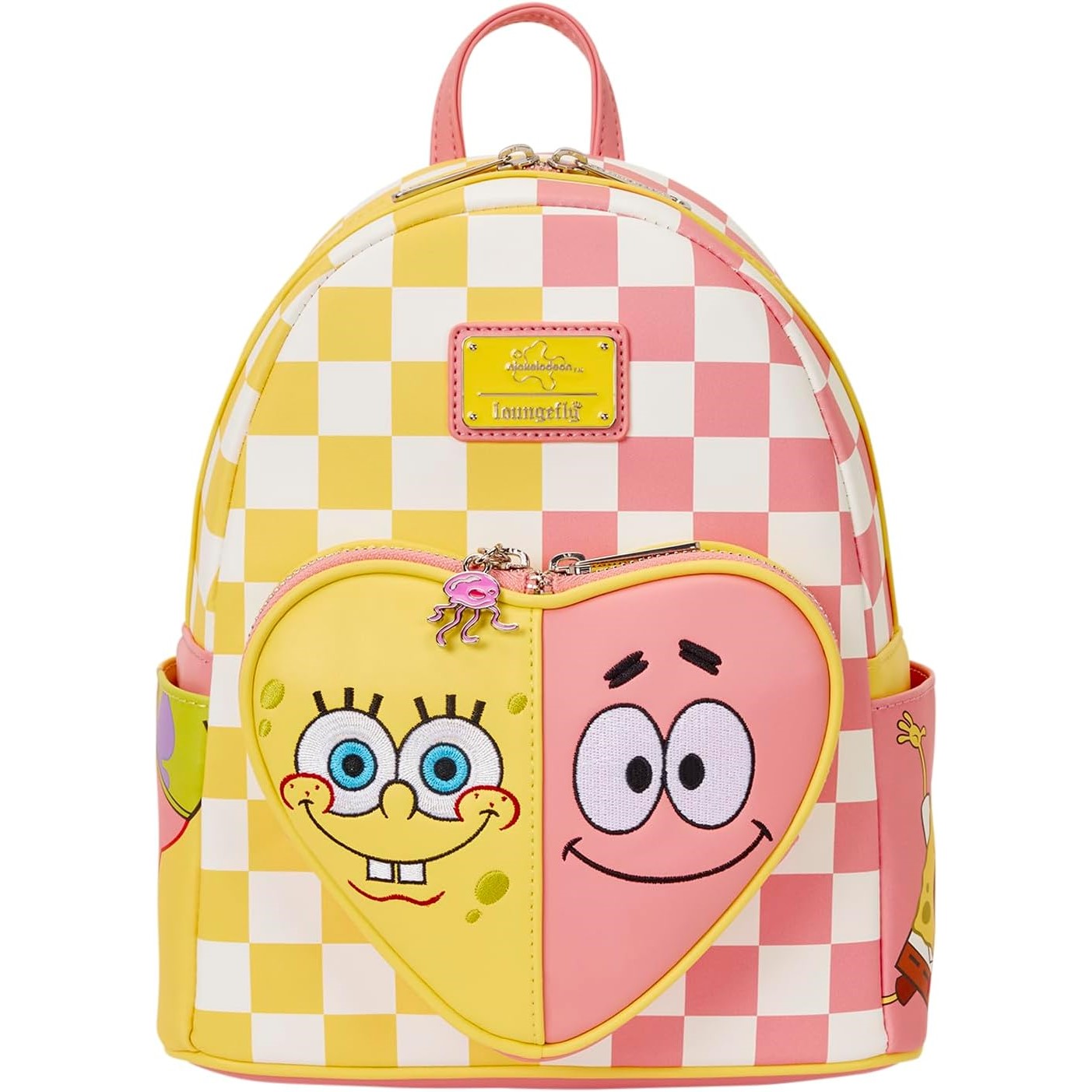 Loungefly – Nic Spongebob And Patrick Checkered Collection Mini Backpack