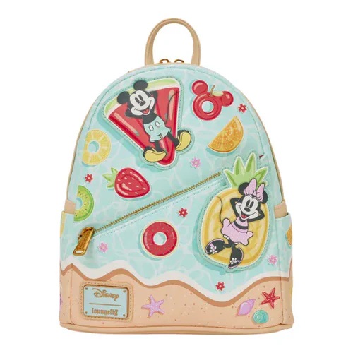 Loungefly – Mickey And Minnie Summer Mini Backpack