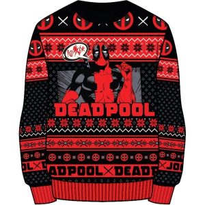 Deadpool - Show Off Knitted Jumper - Small