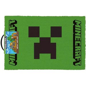 Minecraft Creeper Face Door Mat