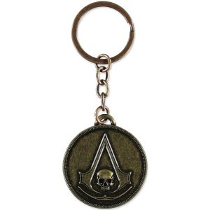 Assassin'S Creed Black Flag - Coin Metal Keychain