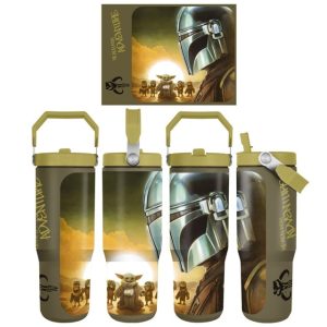 The Mandalorian And Grogu Sunset Pitcher