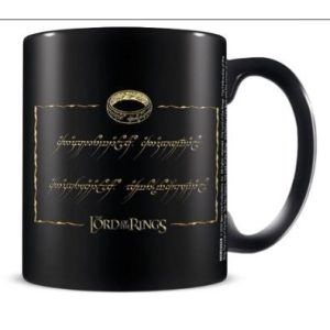 The Lord Of The Rings (One Ring) Black Pod Mug