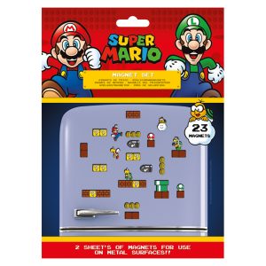 Super Mario (Mushroom Kingdom) Magnet Set