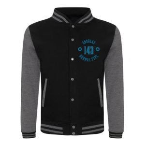 Pokemon - Collegiate Snorlax - Black Varsity Jacket