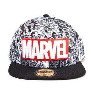 Marvel - Classic Red And White Logo Snapback