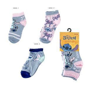 Socks Pack 3 Pieces Stitch